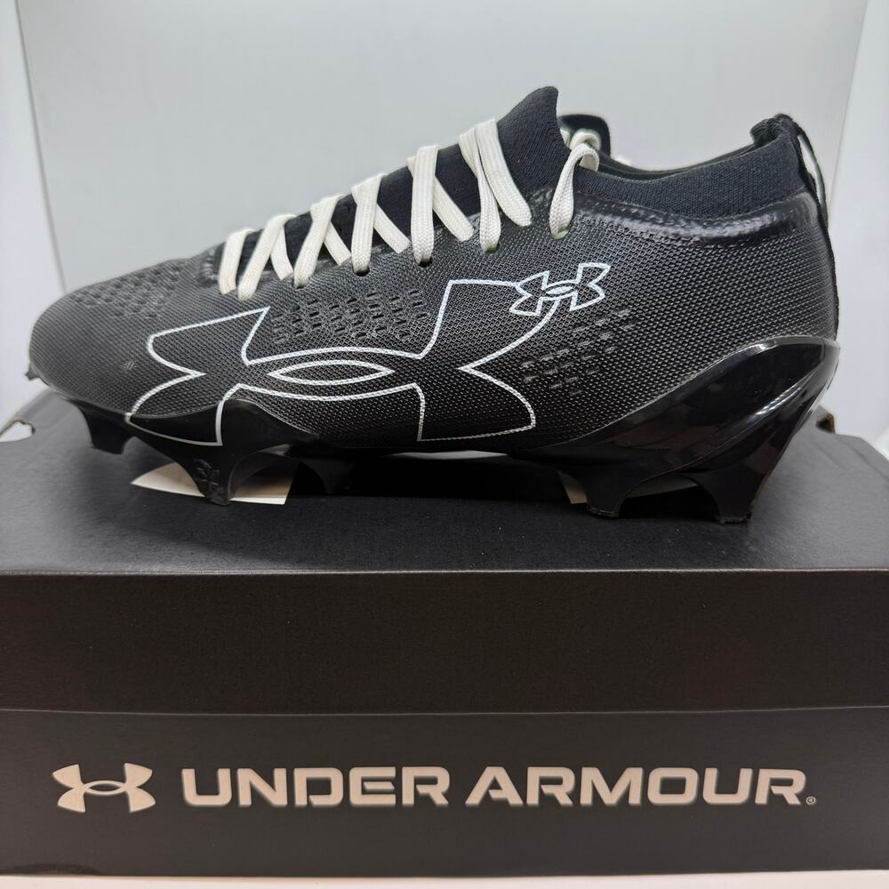 Under Armour Blur Pro Football Cleats Sneakers Men's Size US 7 Black 6006206-004